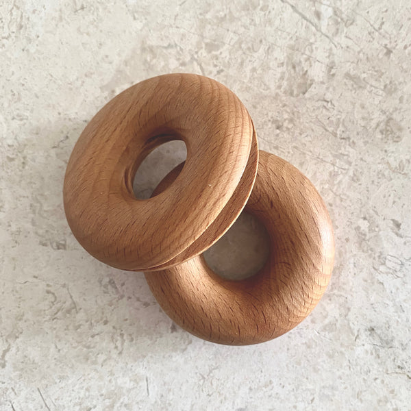 WOODEN SEALING CLIPS - Pair of Reusable Wooden Bag Sealers