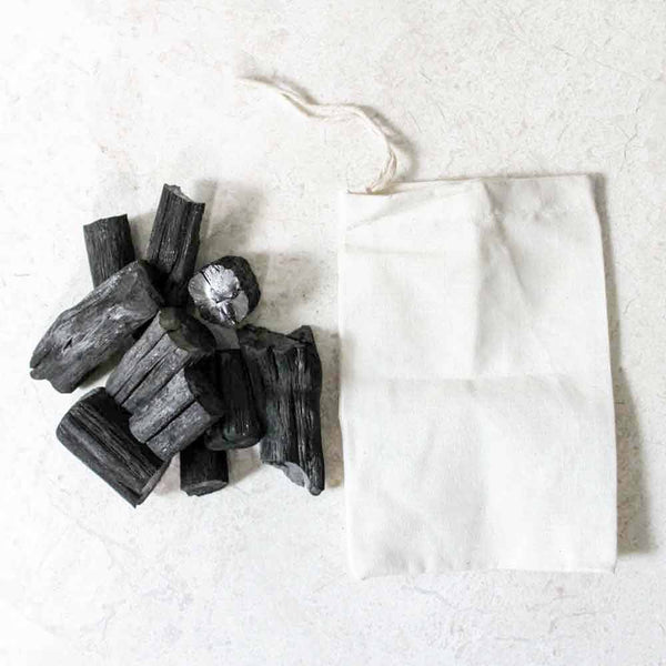 BINCHOTAN CHARCOAL CHUNKS - Natural Water & Air Purifier (4 oz)
