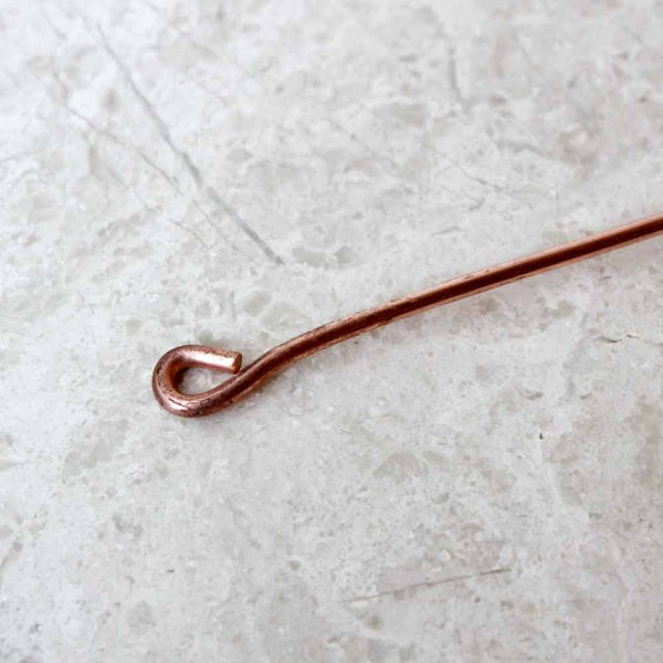 COPPER TONGUE SCRAPER - Natural Breath Freshener