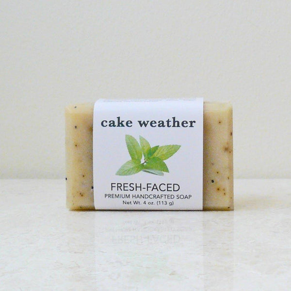 FRESH-FACED - Tea Tree + Mint Clarifying Natural Soap