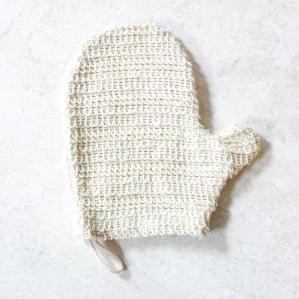 SISAL MITT - Natural Skin Exfoliator + Softener