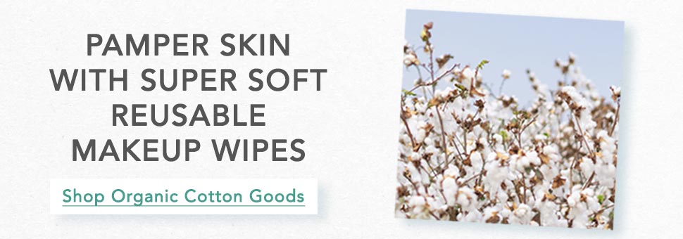 Organic Cotton Reusable Makeup Remover Wipes