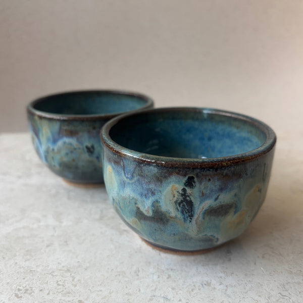 TEA CUP DUO - Pair of Handmade Ceramic Cups