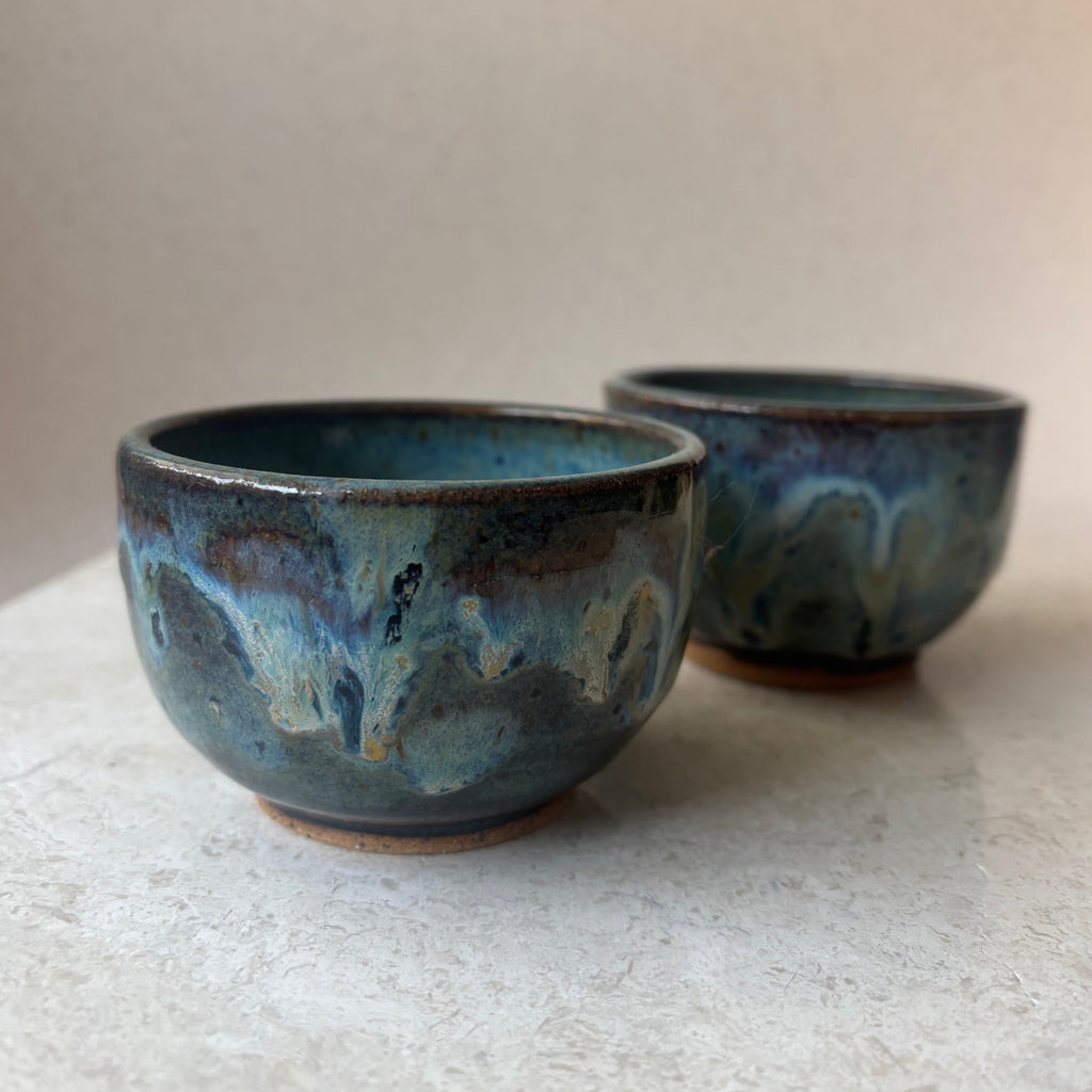 TEA CUP DUO - Pair of Handmade Ceramic Cups