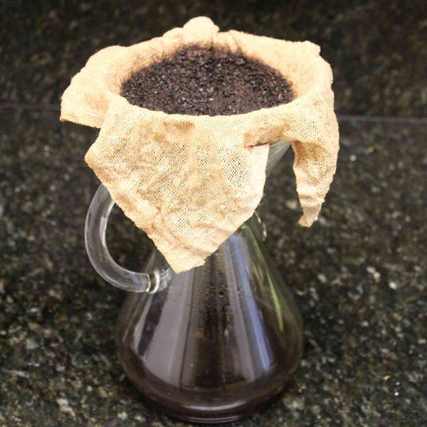 ORGANIC COFFEE FILTER - Reusable Hemp Filters (Set of 2)